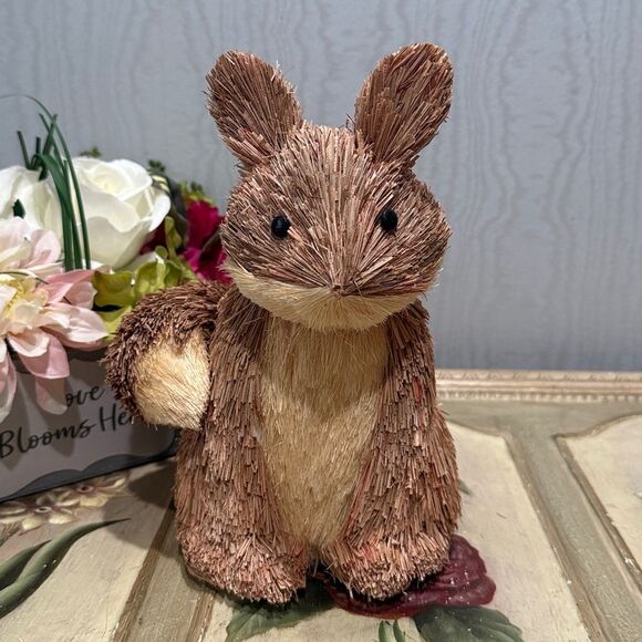 Straw Fox Figurine Brown - Picture 12 of 12